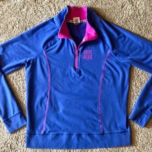 Victoria Secret PINK 1/4 Zip up jacket Size Large